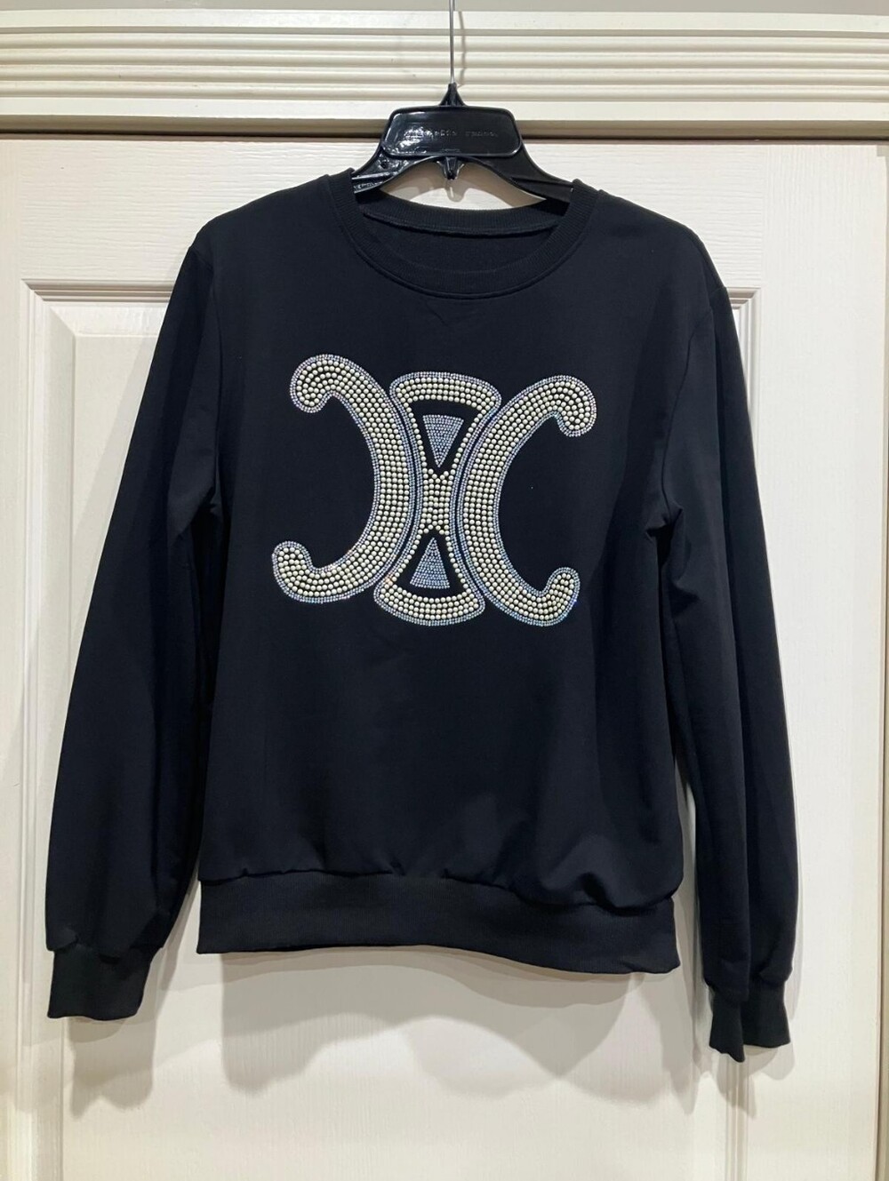 Black Women’s Embellished Sweater